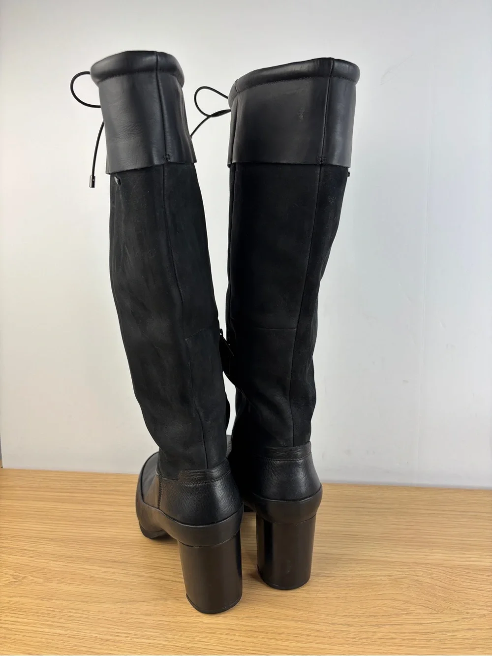 Clarks London Town GTX Black Suede / Leather Waterproof GORE-TEX Woman’s 9